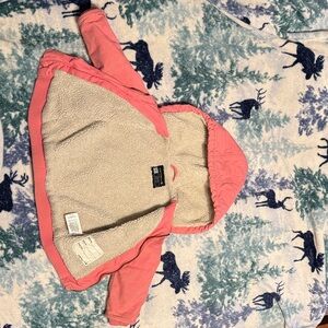 Carhartt Kids Jacket in Pink and Cream